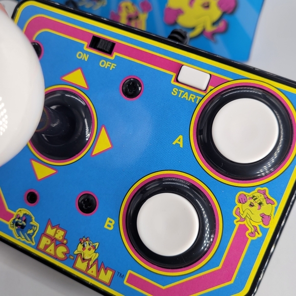1993 MS. PAC-MAN Plug & Play Retro TV Arcade Game Namco Bandai - Picture 10 of 12